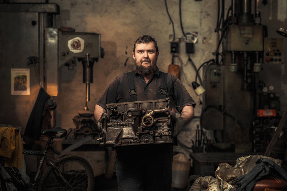 Серия: Один день в автомастерской