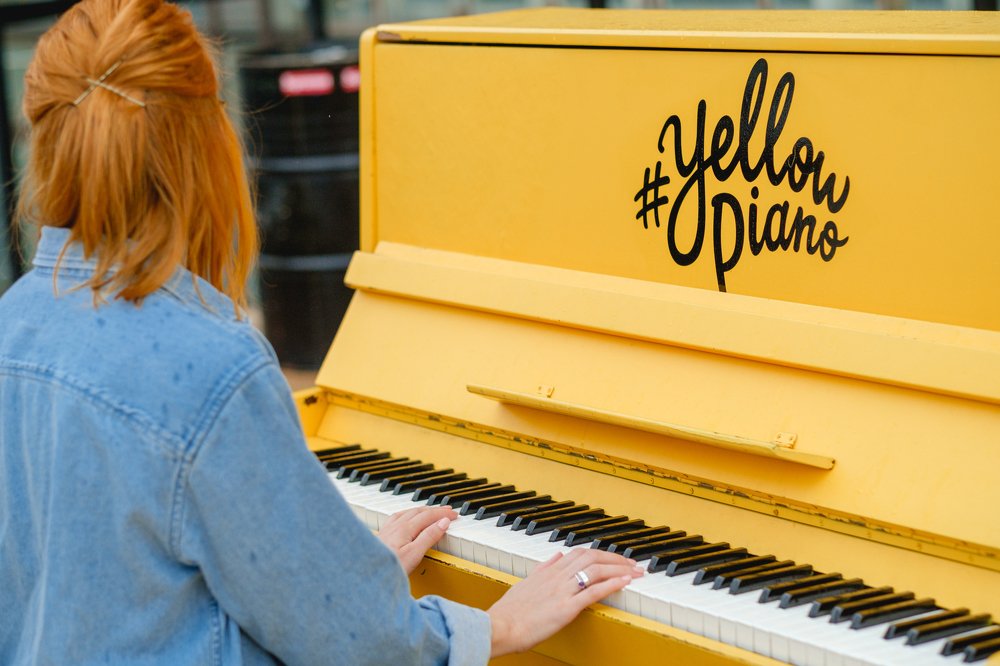 #YellowPiano