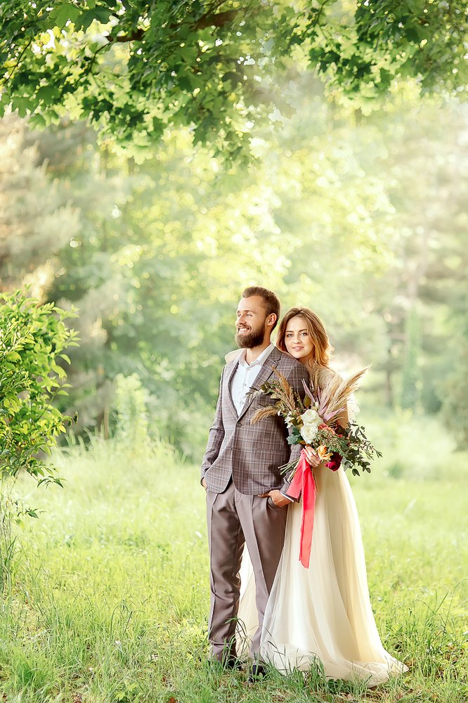 утро в лесу