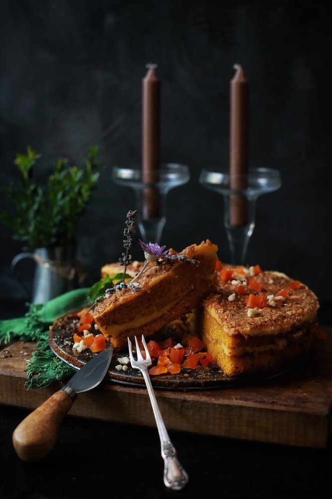 Морковный торт