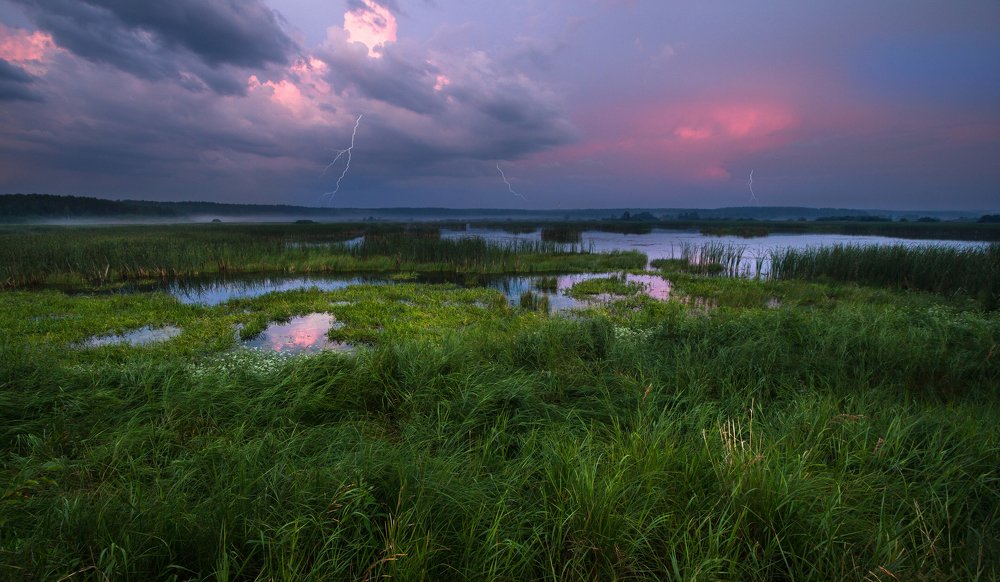Гроза после заката
