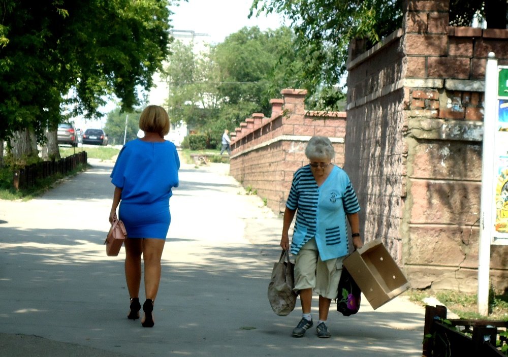 Этюд в синих тонах