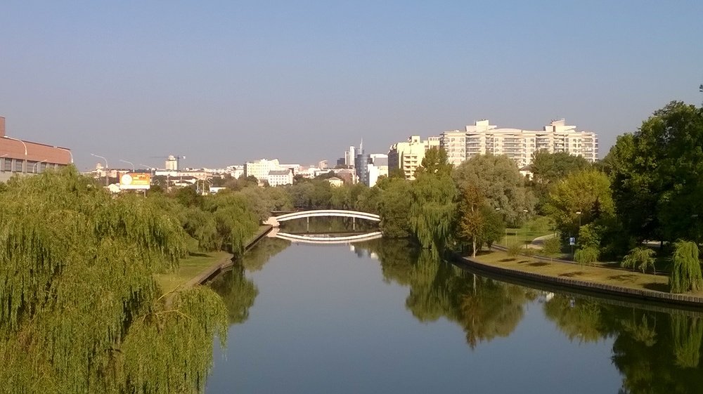 р.Свислочь (утро перед йогой)