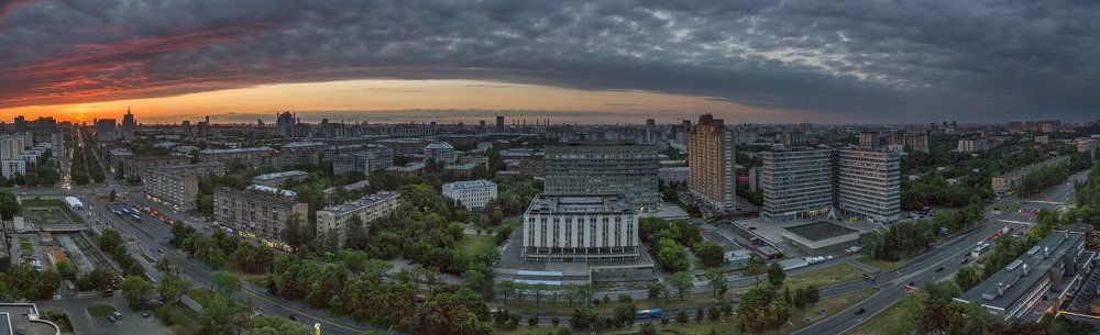 Москва вечерняя