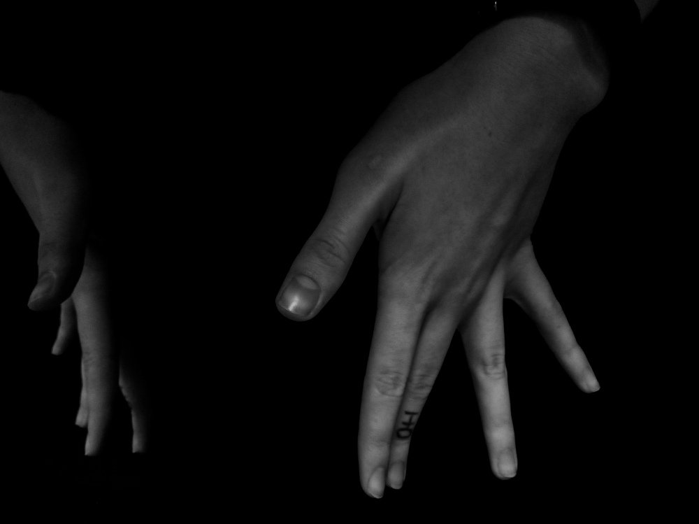 hand of god in the mirror