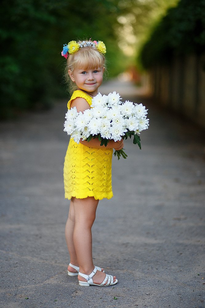 Желтое солнышко