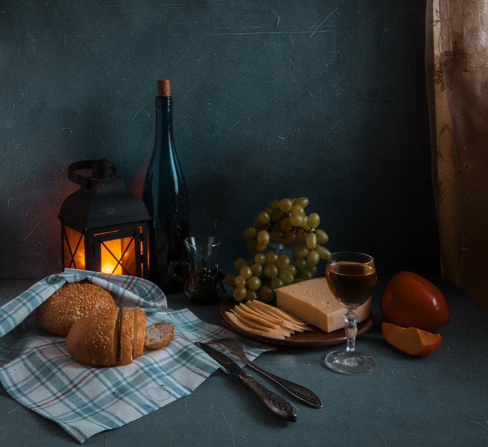 Натюрморт с хлебом