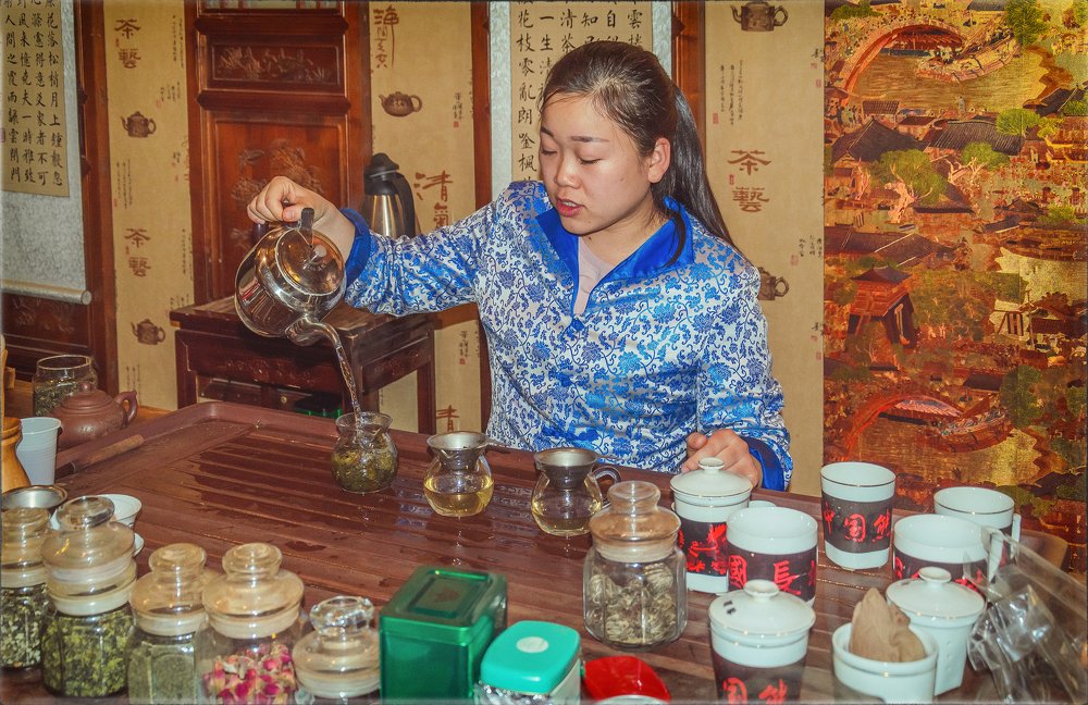 Про искусство чайной церемонии.