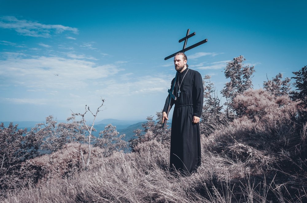 На покорённой вершине.