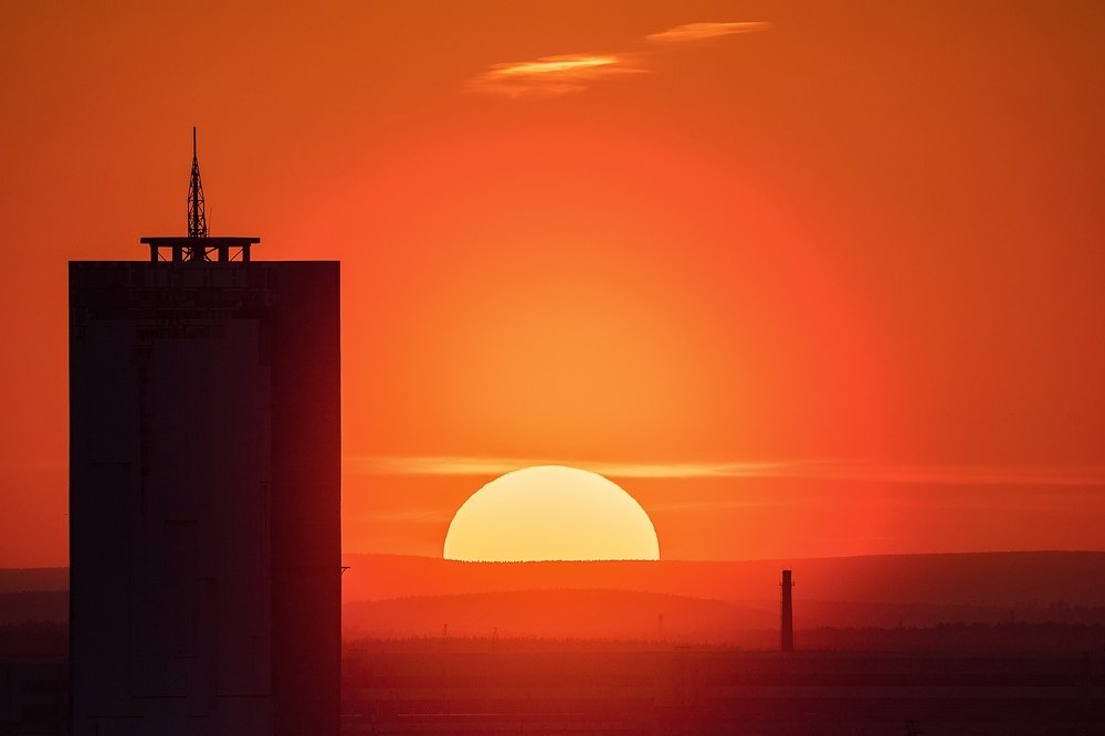 Закат в Екатеринбурге