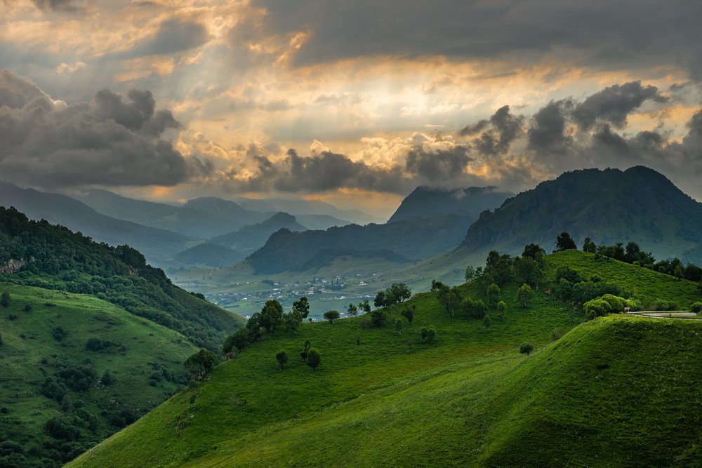 На перевале Гум-Баши
