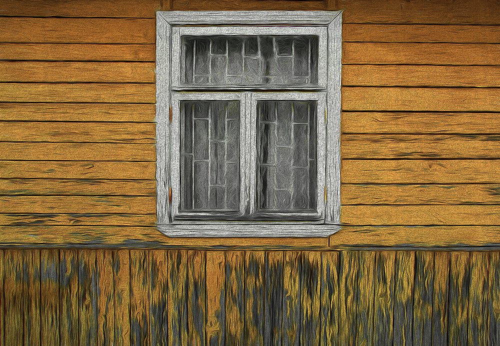 Старое окно