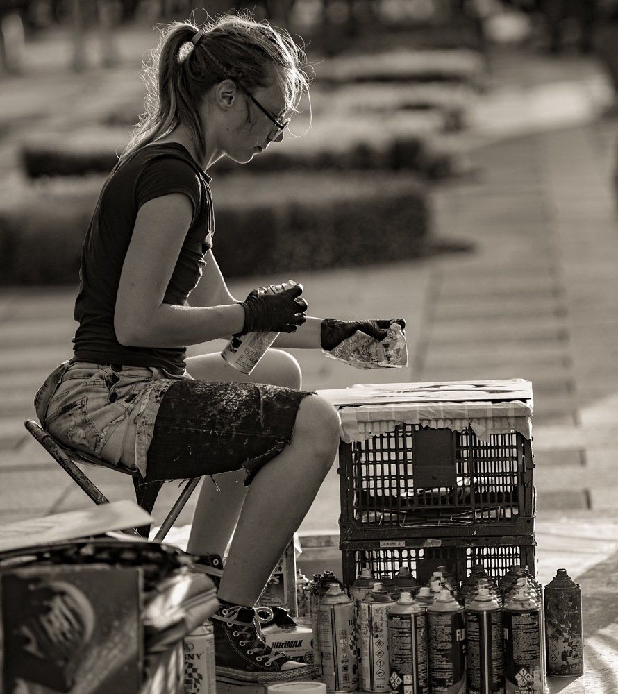 Уличный художник