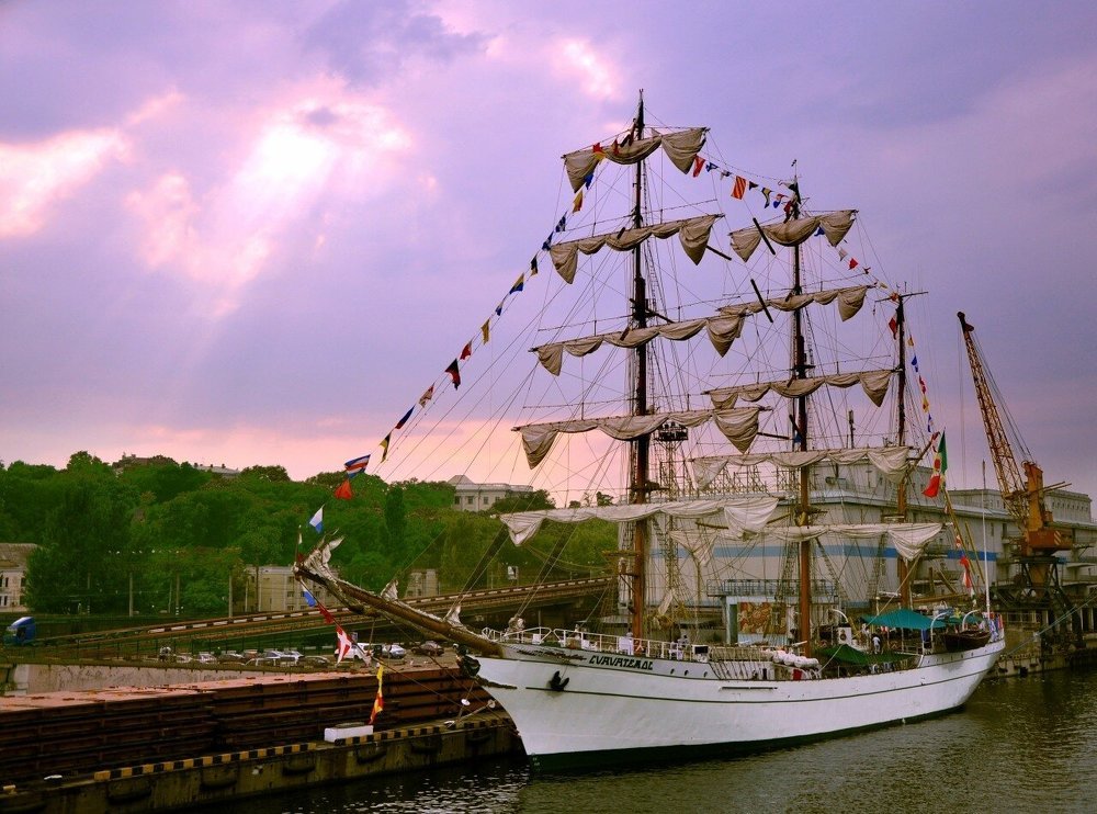 В порту Одессы