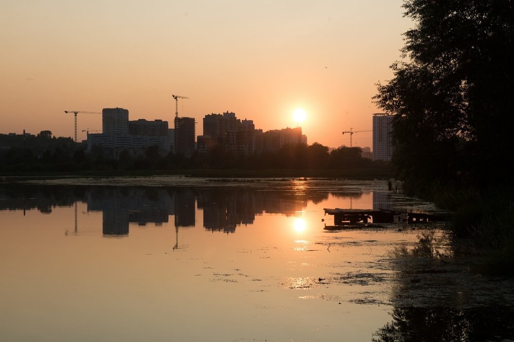 Закат в Екатеринбурге