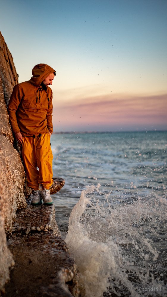 Вечернее море