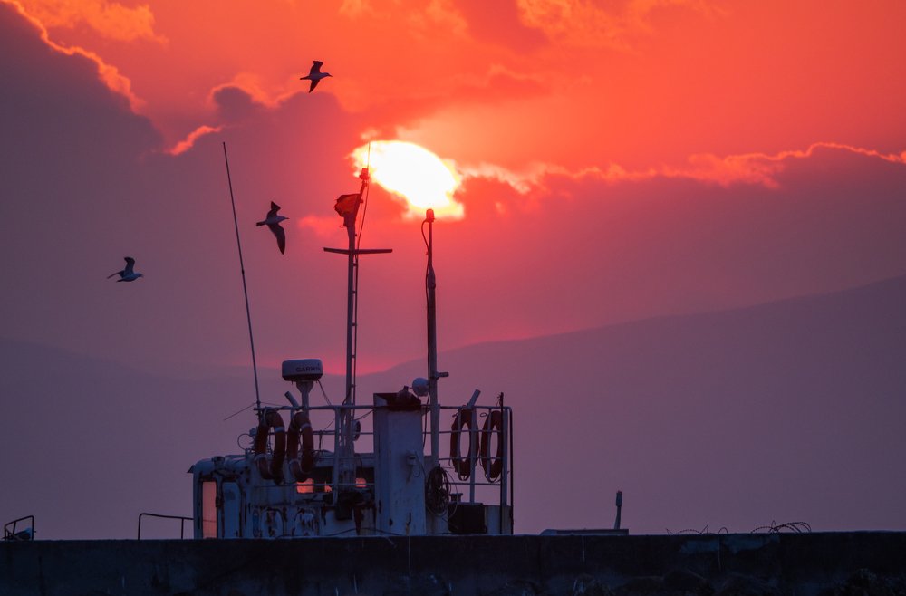 Закат над Амурским заливом