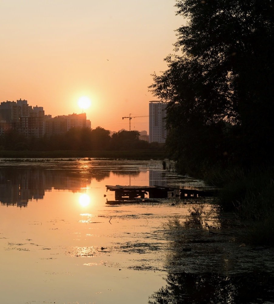 Закат в Екатеринбурге