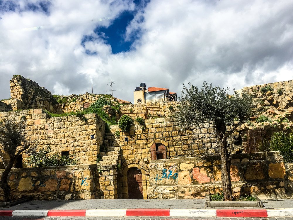 Ramallah old city ruins