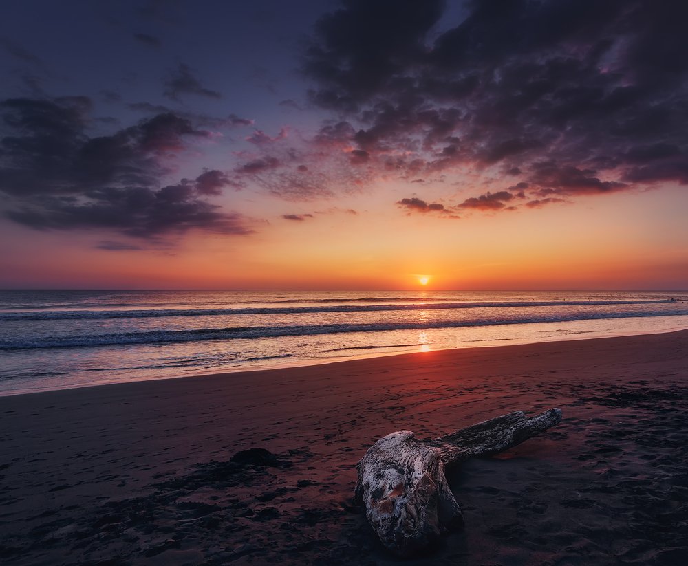 Sunset on the Pacific