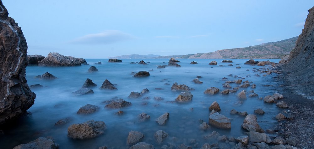 Лисья бухта, рассвет.