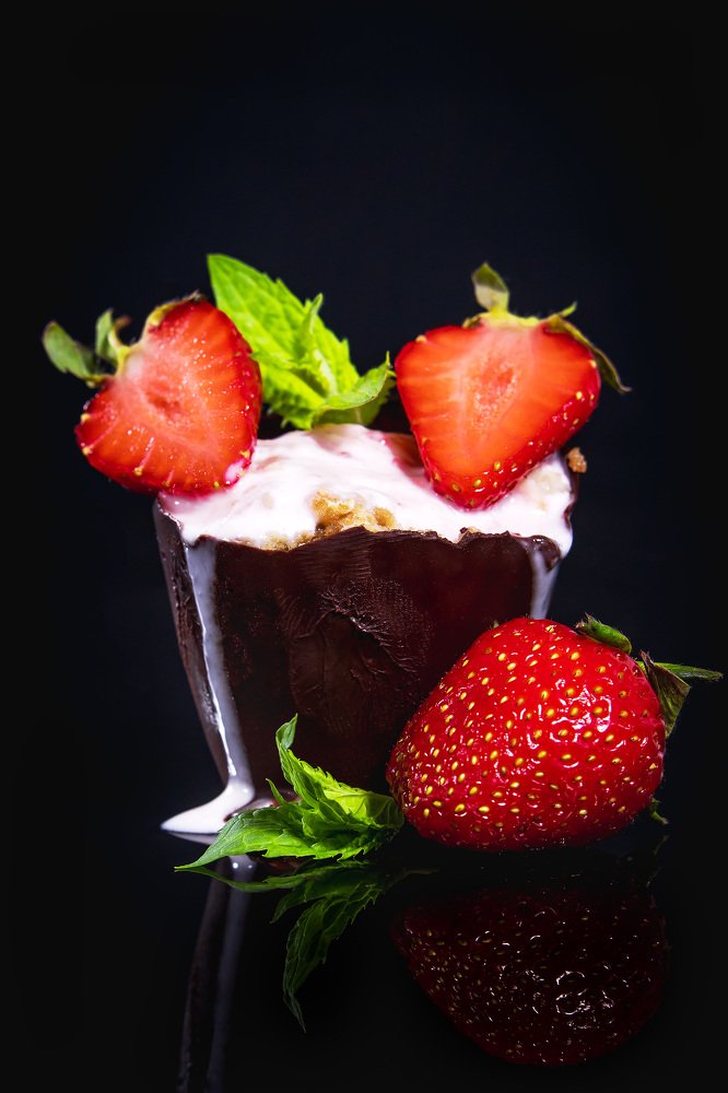 Шоколадный стаканчик