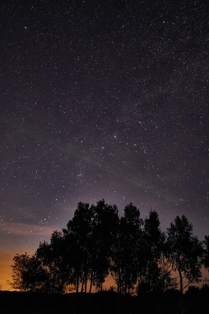 I can see the stars!