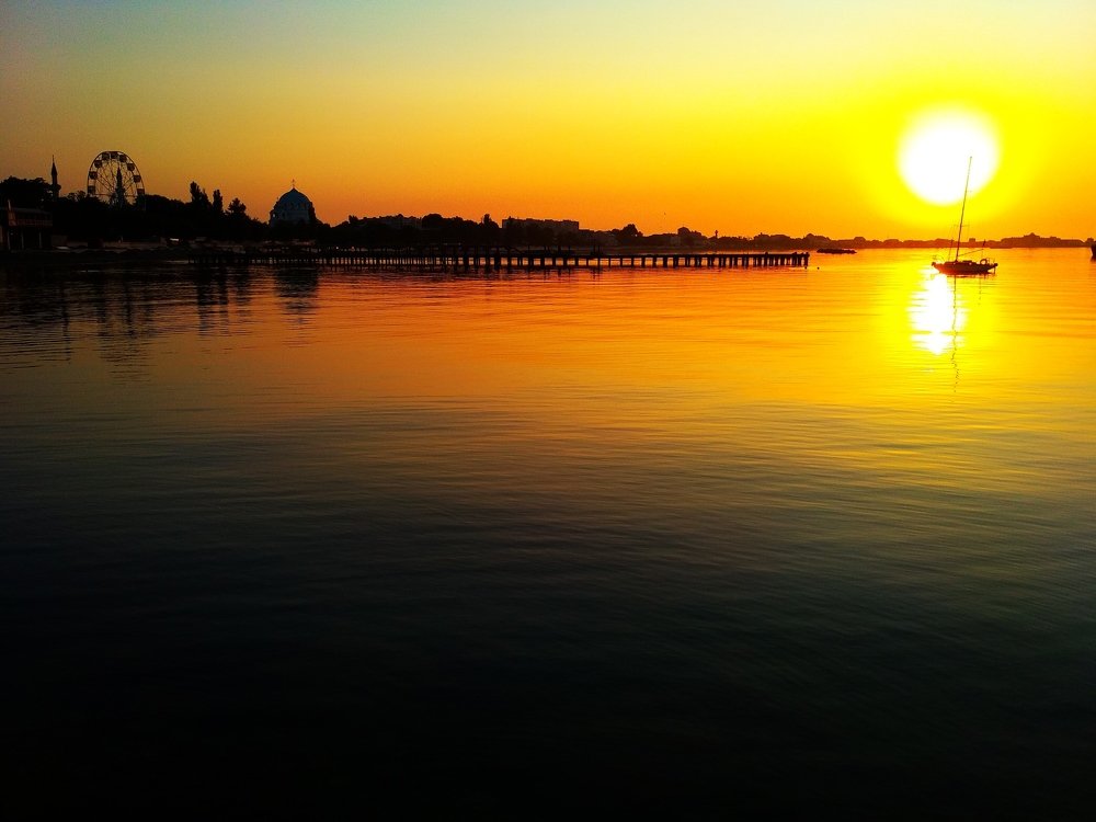 Восход в Евпаторией