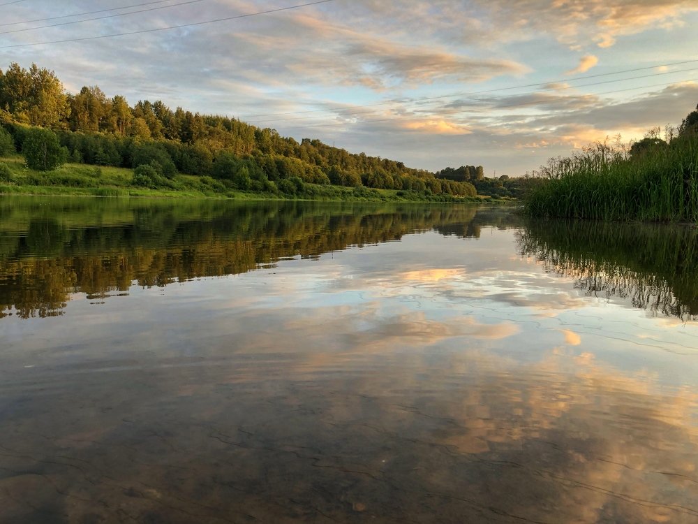 Вечер в деревне