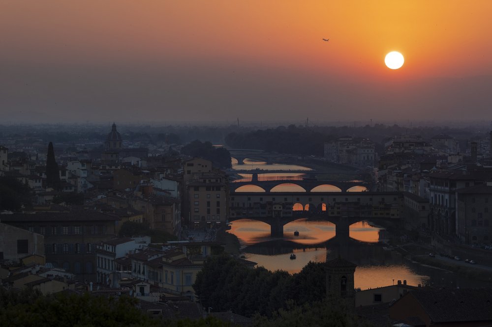 Florence sunset