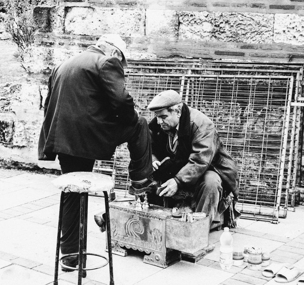 Shoe Shine Man