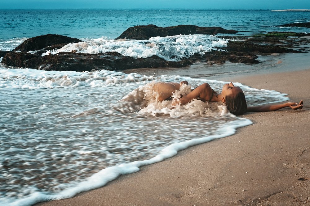 Одеяло в океане