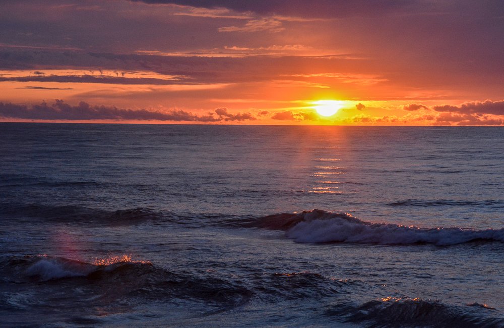 Закат на Балтике