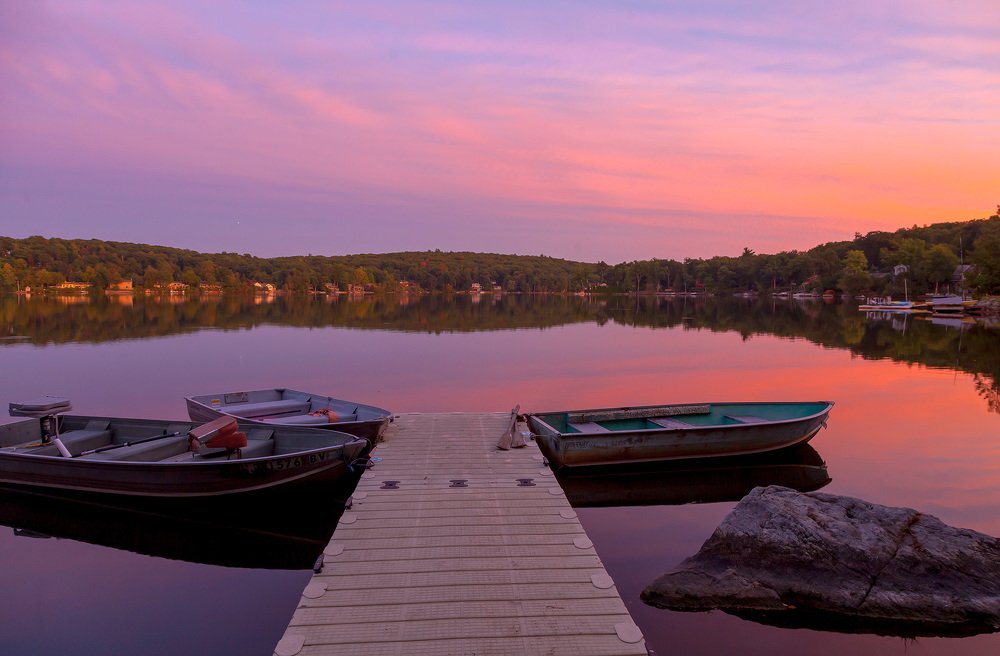 Сиреневый закат...