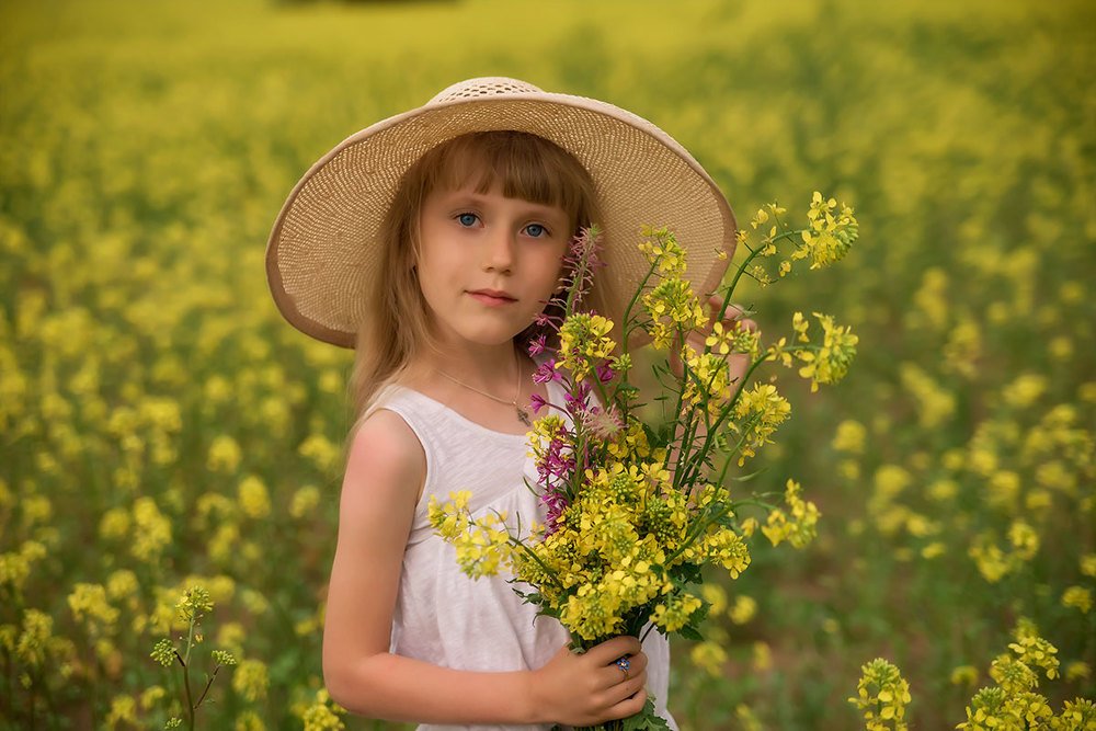 Букет полевых цветов