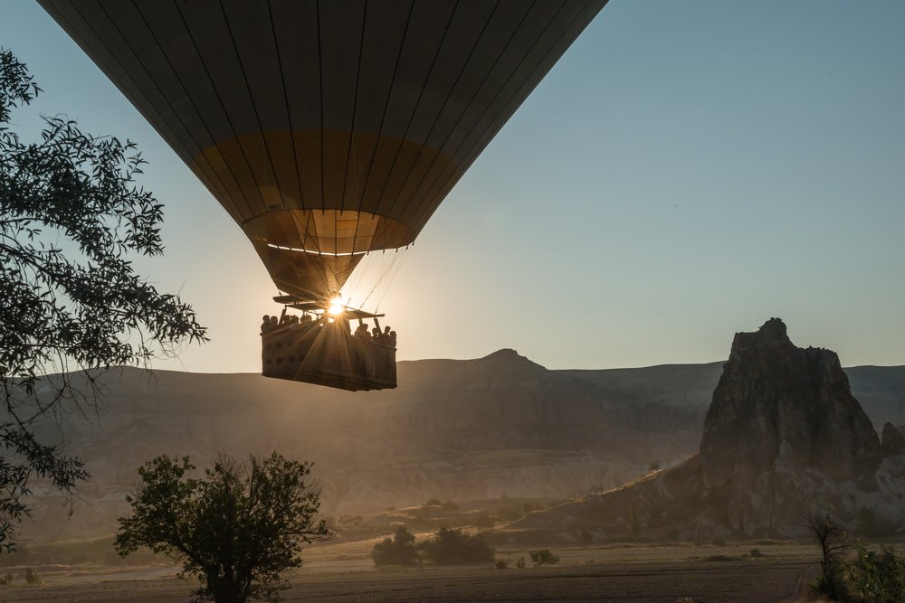На восходе в Каппадокии