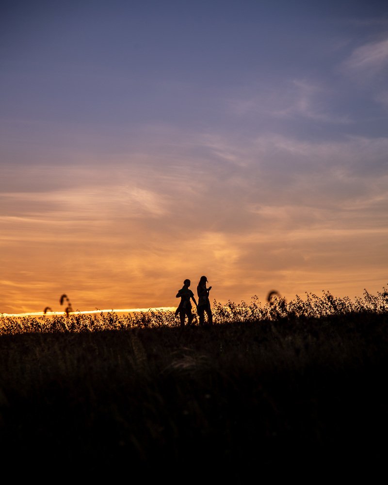 Огненный закат