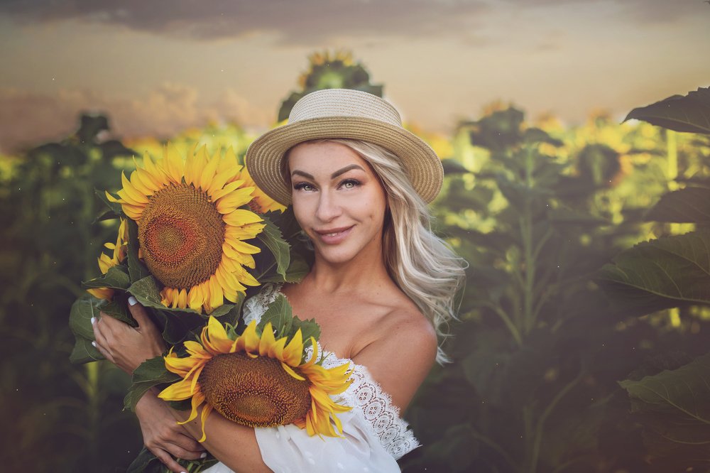 подсолнухи