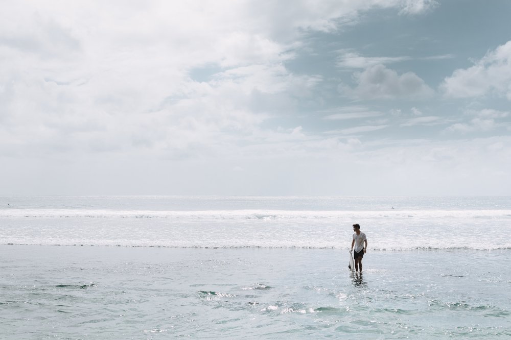 The man who walks on water