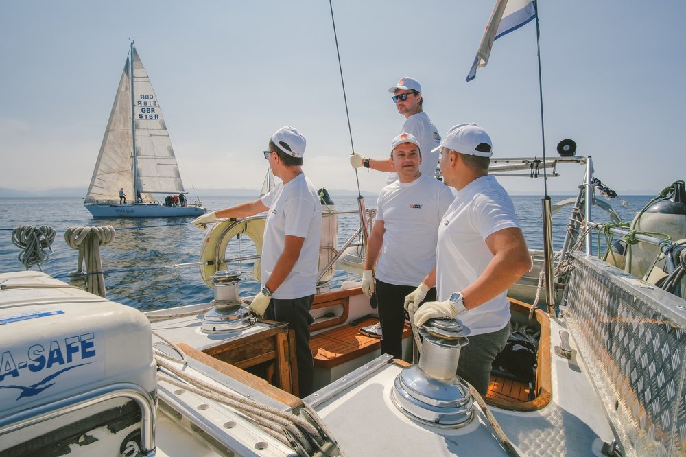 Парусная регата на Байкале.