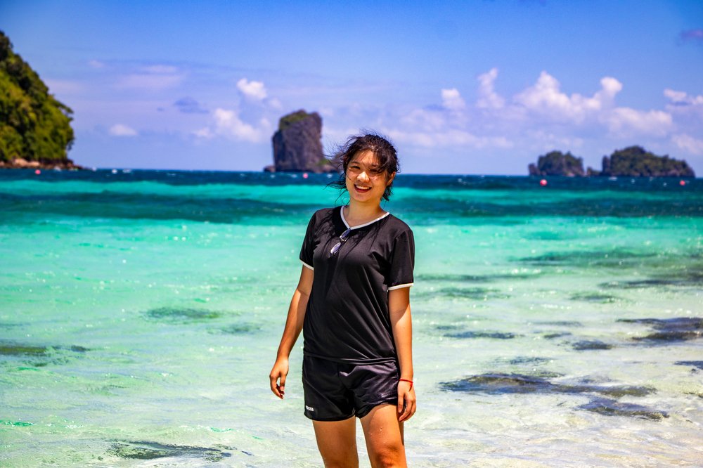 Girl with Krabi