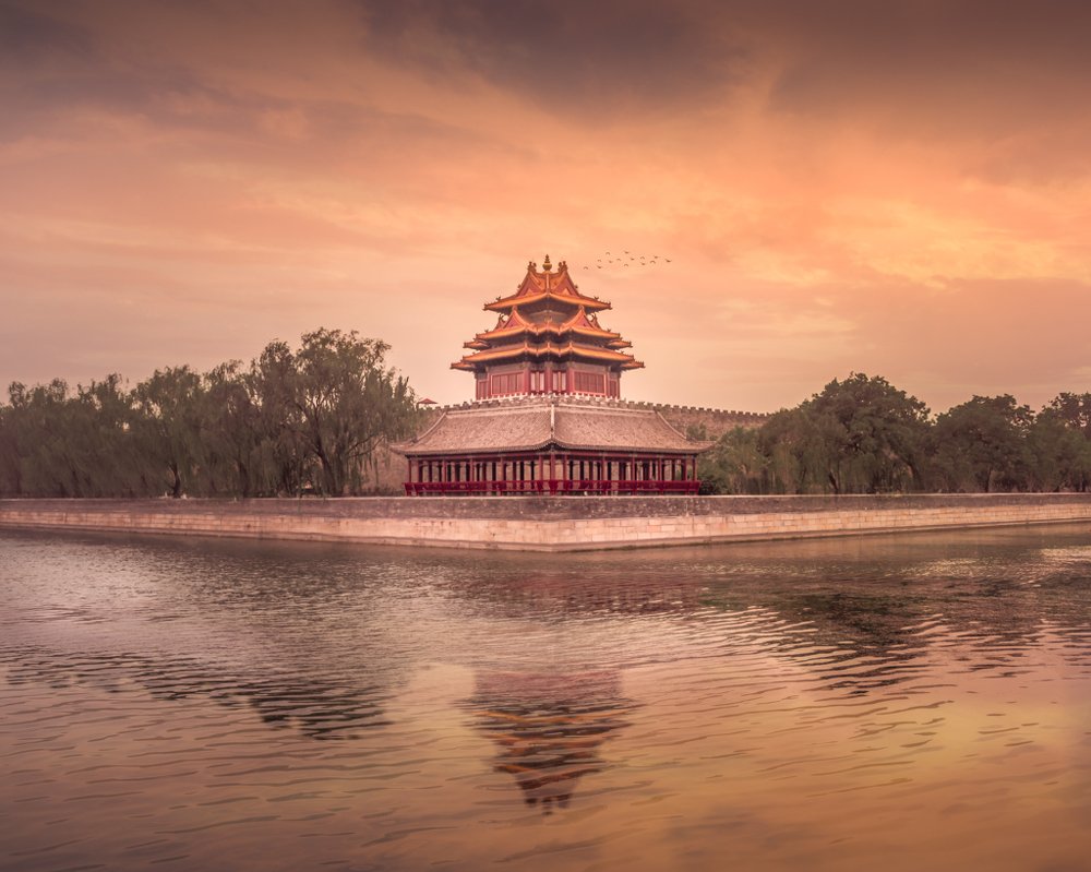 Forbidden City Sunset
