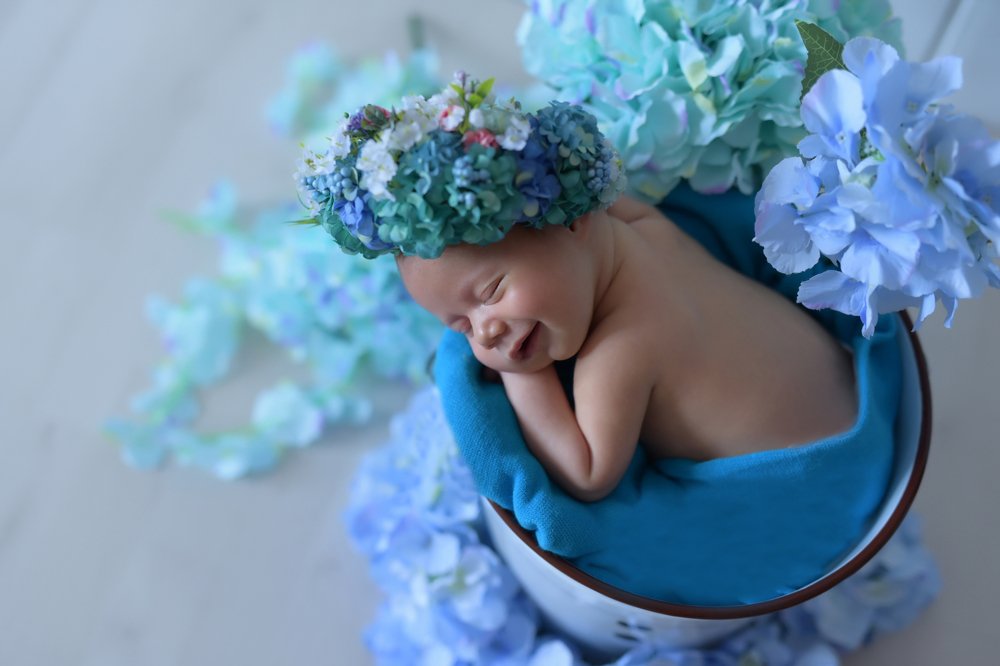 Baby of flowers