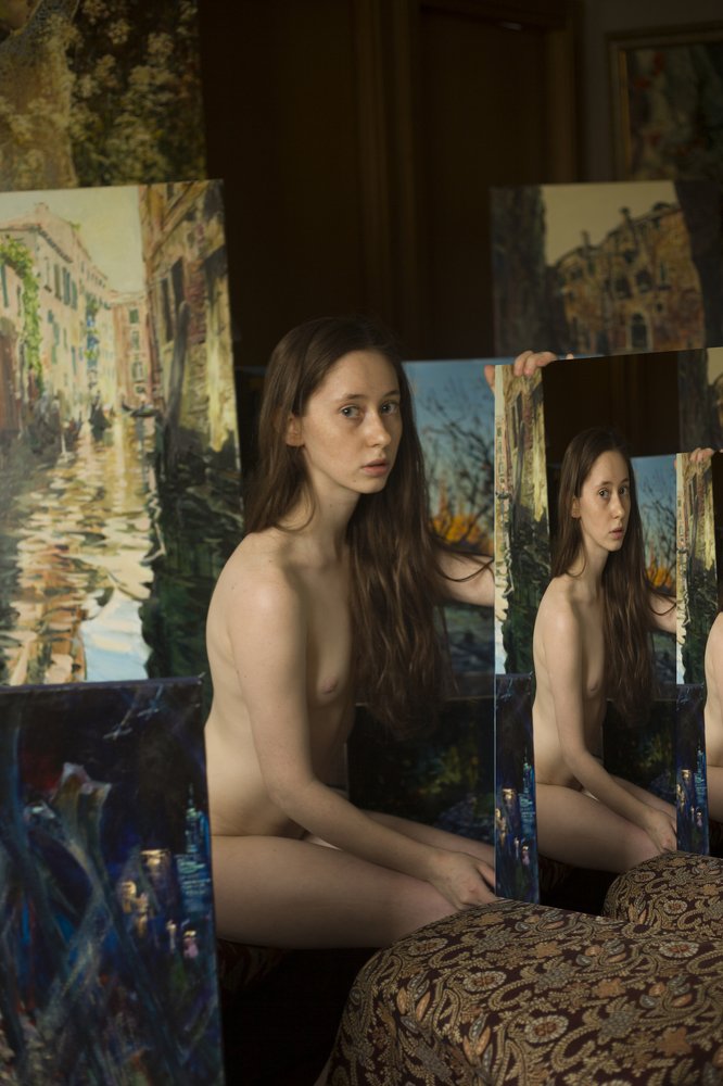 Среди картин