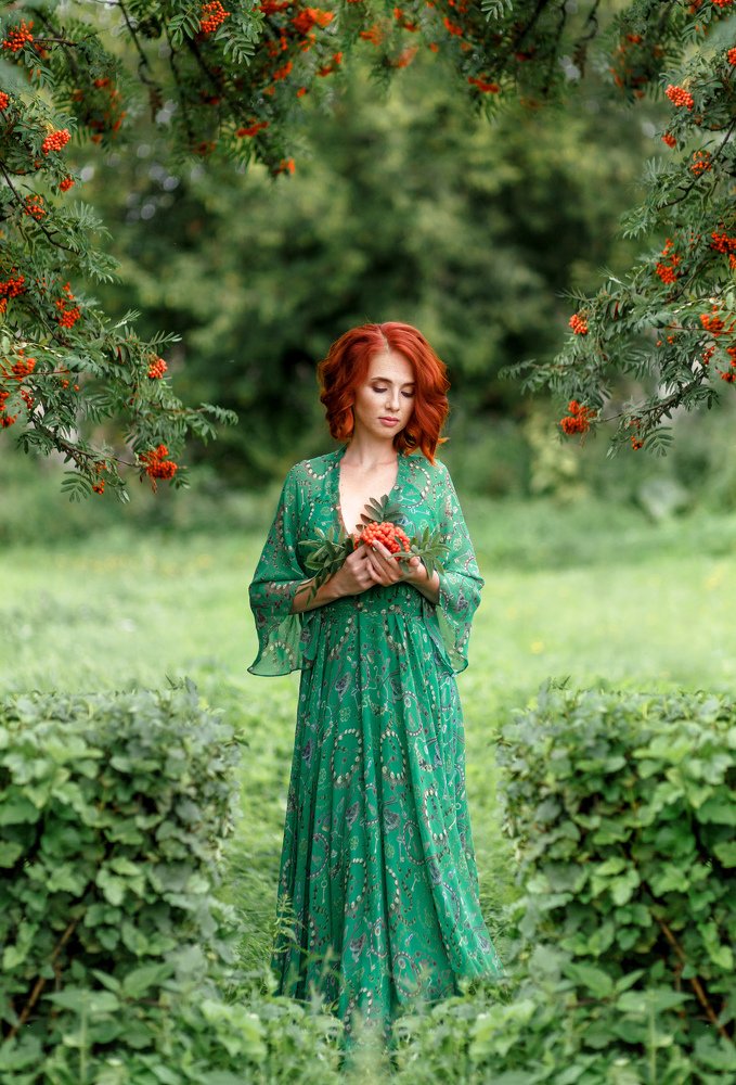 Рябиновые бусы