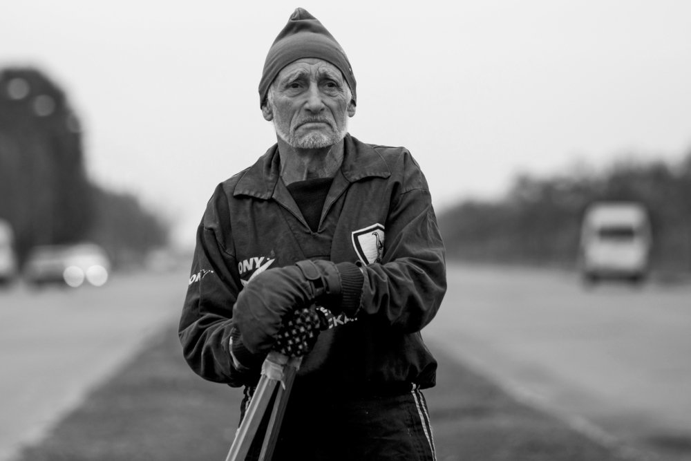 Поклонник скандинавской ходьбы