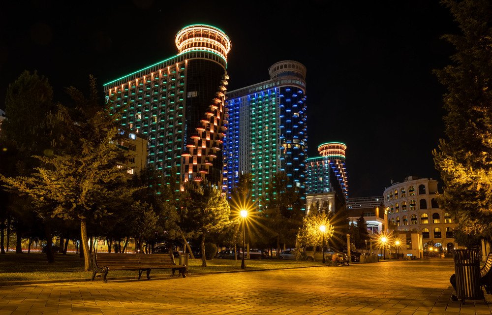 Ночной Батуми