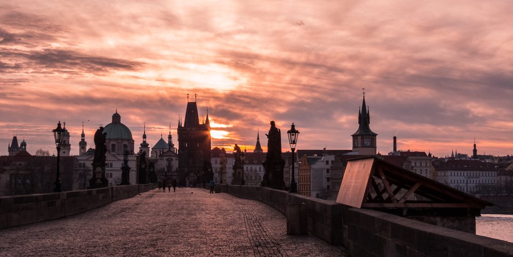 Charles Bridge in Morning