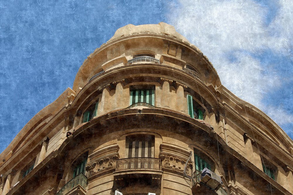 The building - l passage Fouad Street in Alexandria