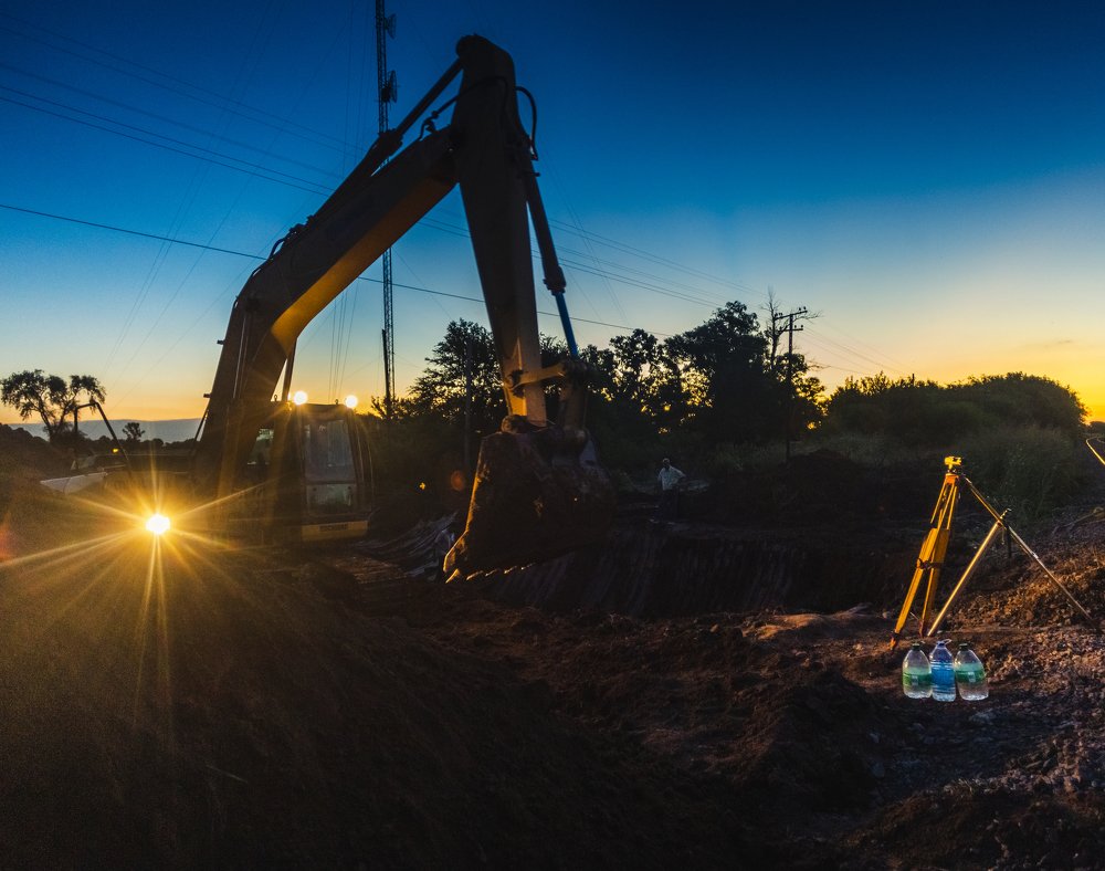 Un día largo de trabajo